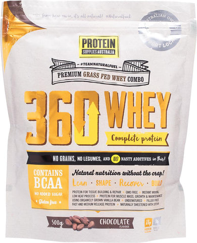 Protein Supplies Aust. 360Whey (WPI+WPC Combo) Chocolate