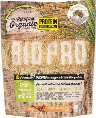 Protein Supplies Aust. BioPro (Sprouted Brown Rice) Van &