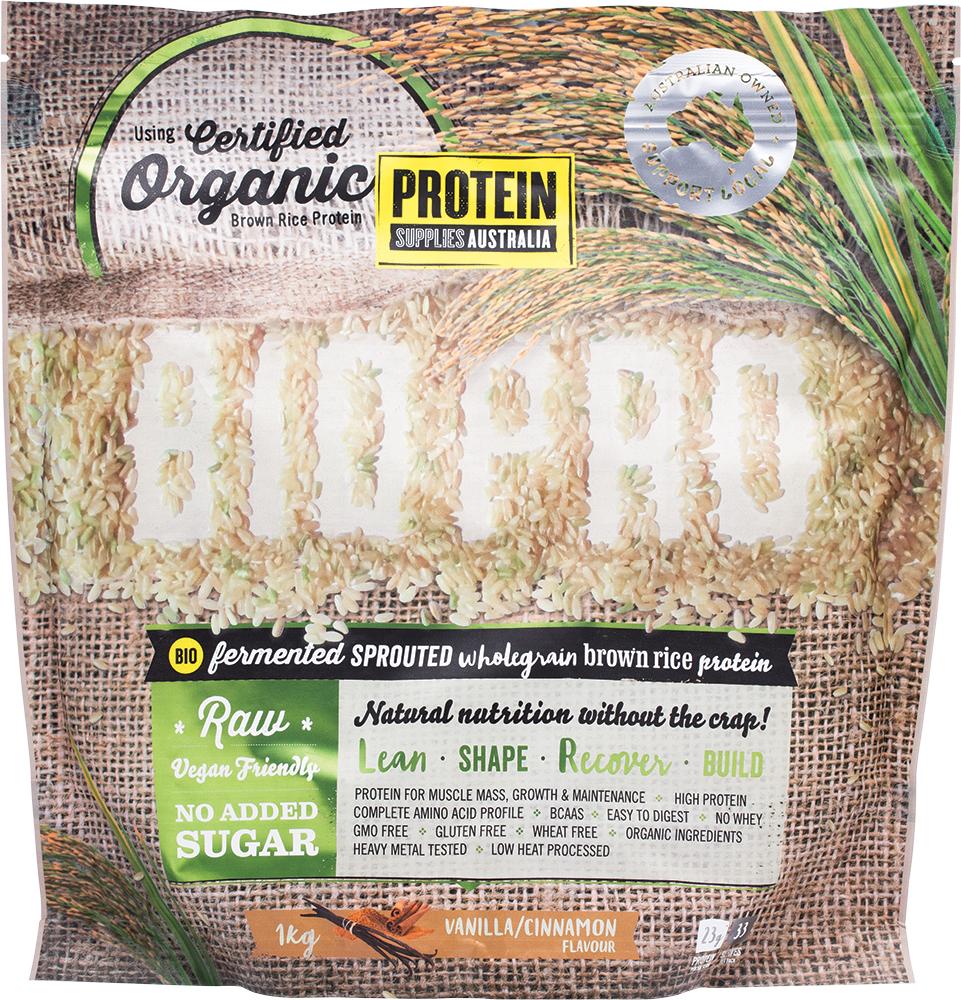 Protein Supplies Aust. Biopro (Sprouted Brown Rice) Van & Cinnamon