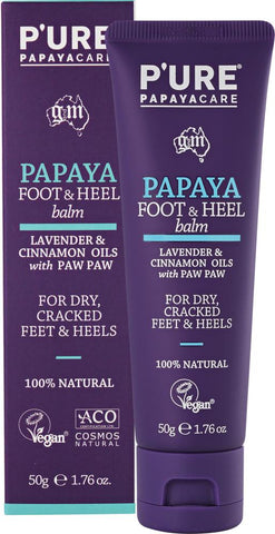 PURE PAPAYACARE Papaya Foot & Heel Balm