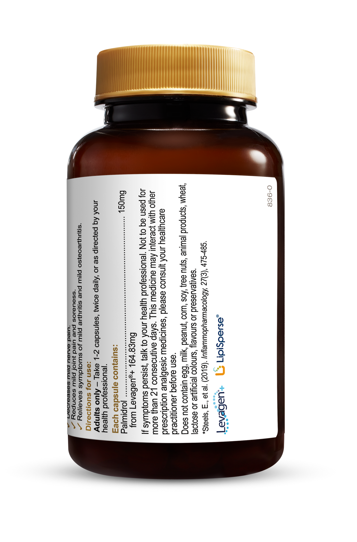 Herbs of Gold - Pain Relief PEA