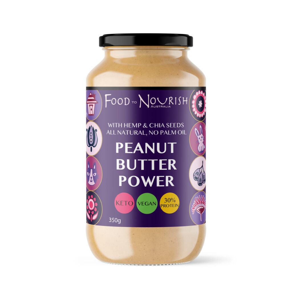 Food to Nourish Peanut Butter Power Spread