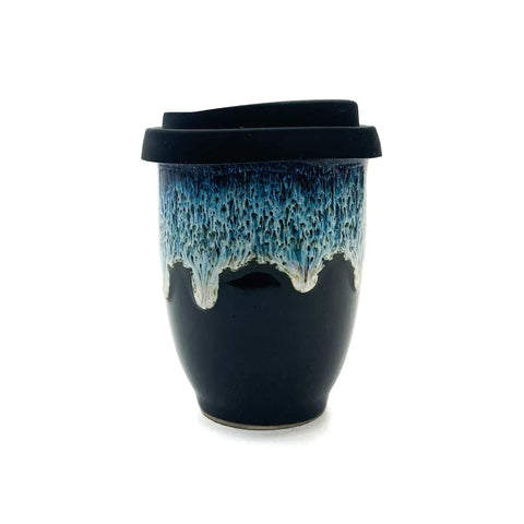 Pottery for the Planet Crystal Cascades Ceramic Travel Cup