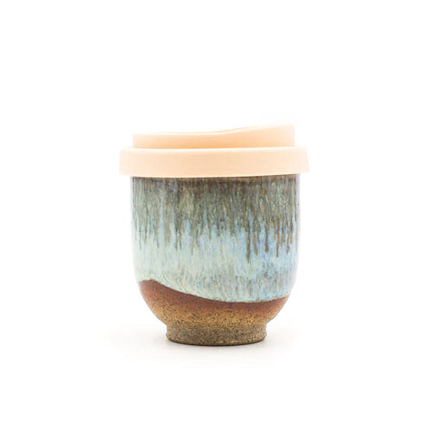 Pottery for the Planet Mountain River Ceramic Travel Cup