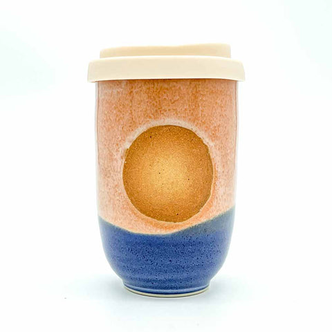 Pottery for the Planet Sunny Day Ceramic Travel Cup