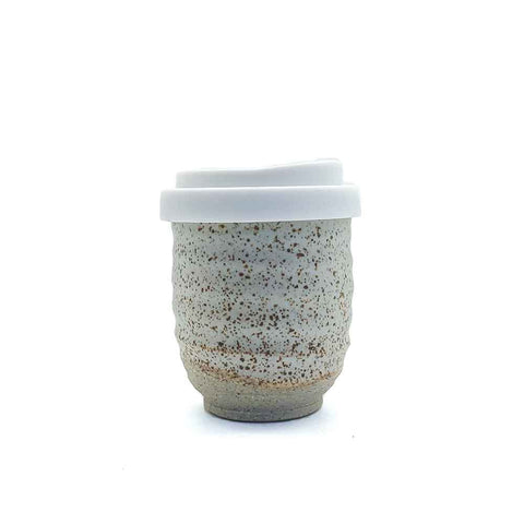 Pottery for the Planet Sandy Ceramic Travel Cup