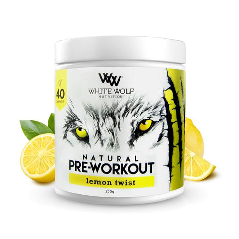 White Wolf Nutrition Pre Workout Lemon Twist