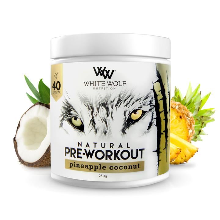White Wolf Nutrition Pre Workout Pineapple Coconut
