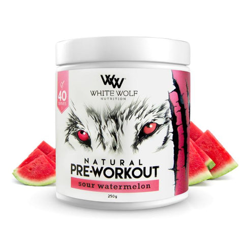 White Wolf Nutrition Pre Workout Sour Watermelon