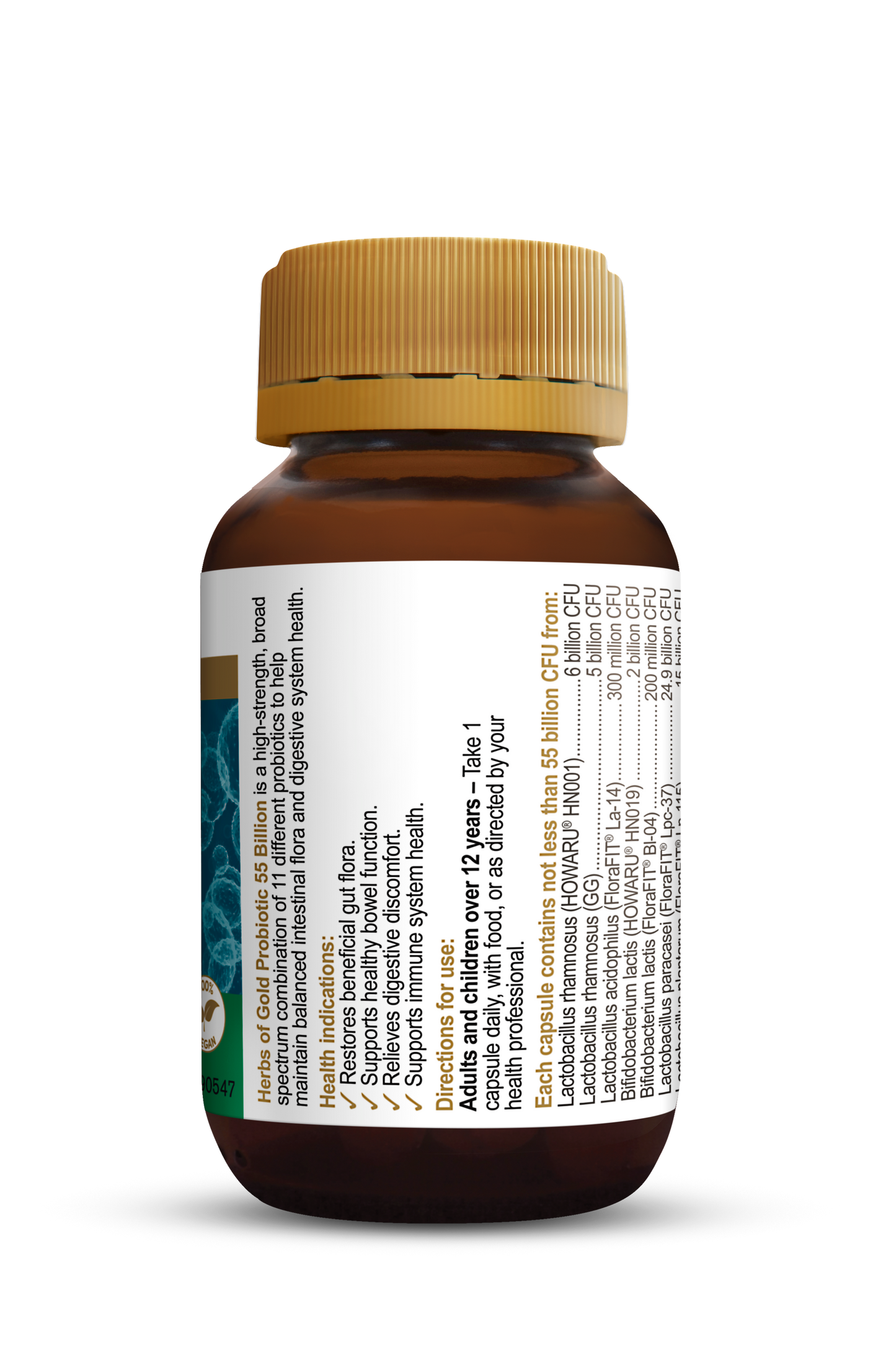 Herbs of Gold Probiotic 55 Billion