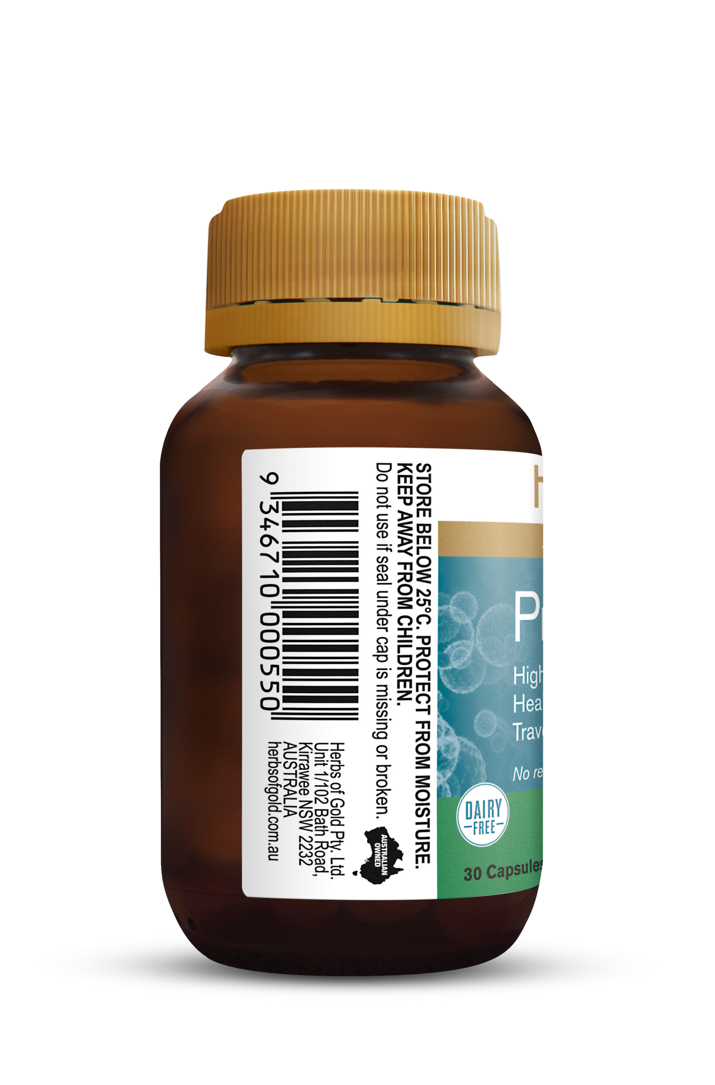 Herbs of Gold - Probiotic + SB HS