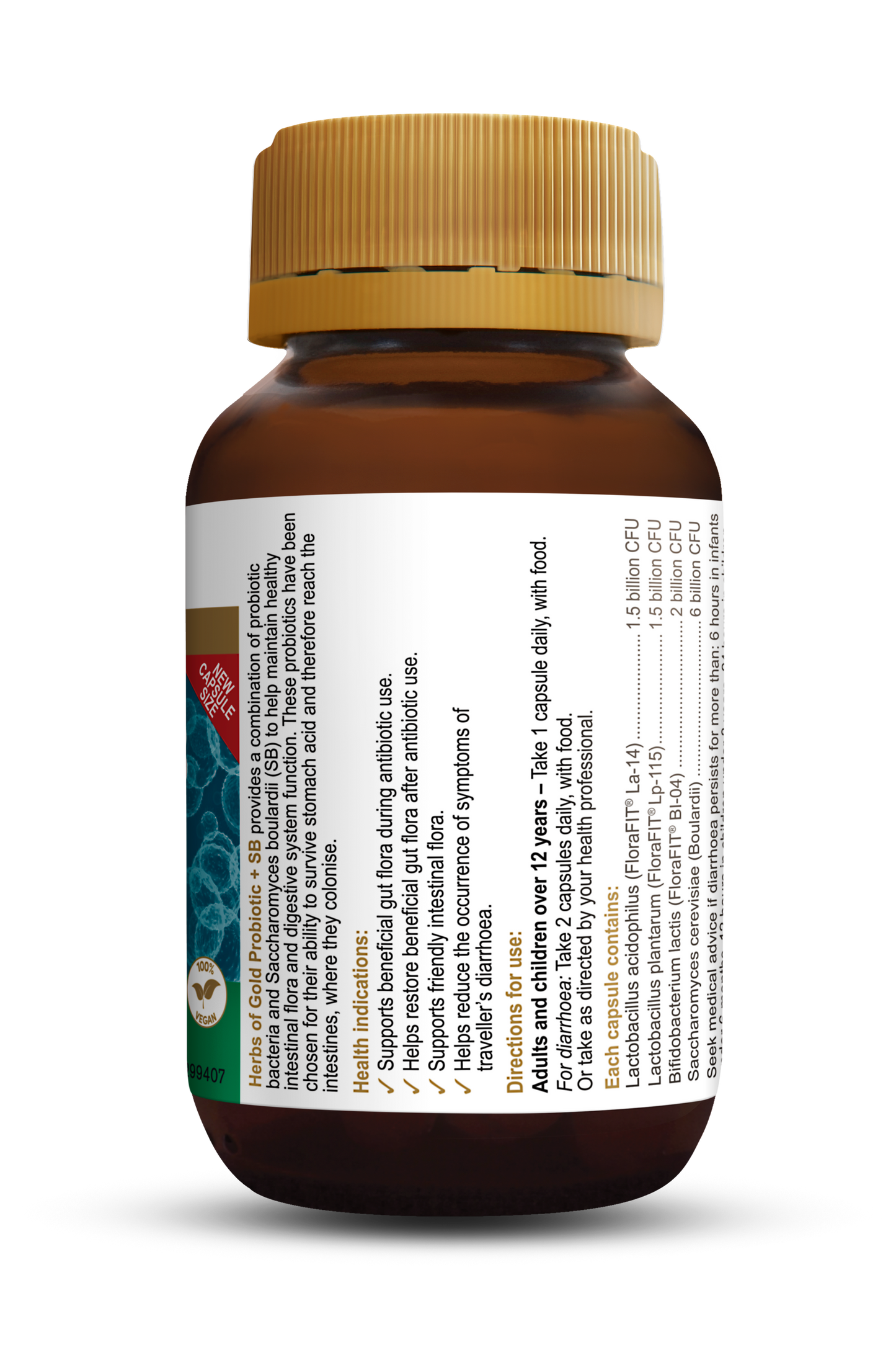 Herbs of Gold - Probiotic SB