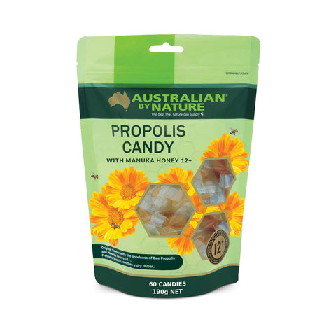 Australian By Nature Propolis Candy with Manuka Honey 12+ (MGO 400)