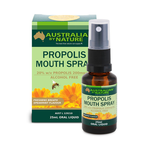 Australian By Nature Propolis Mouth Spray (Alcohol Free) 20%