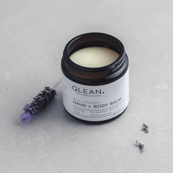 Qlean Hand and Body Balm Wild Lavender