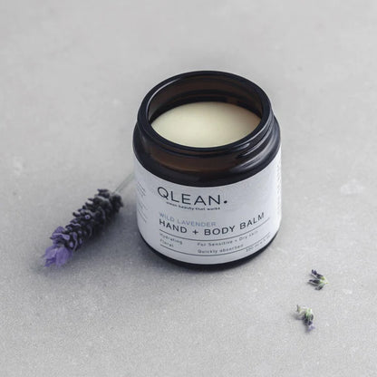 Qlean Hand and Body Balm Wild Lavender