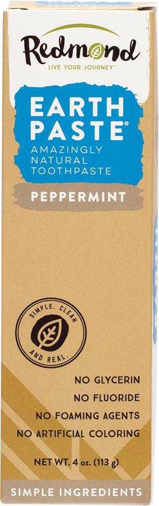 REDMOND EARTHPASTE Toothpaste Peppermint
