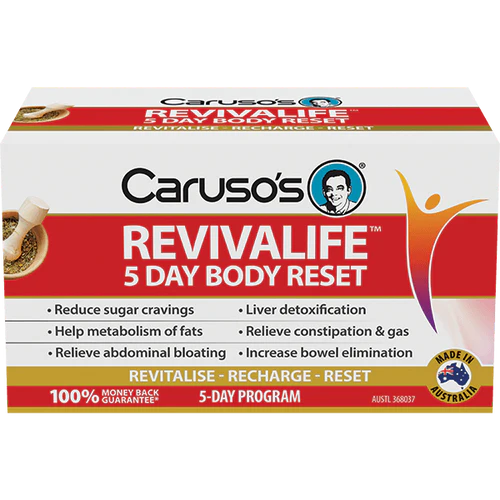 Carusos Revivalife 5 Day Reset Kit