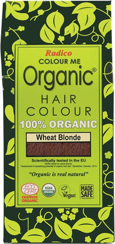 RADICO Colour Me Organic Hair Colour Powder Wheat Blonde