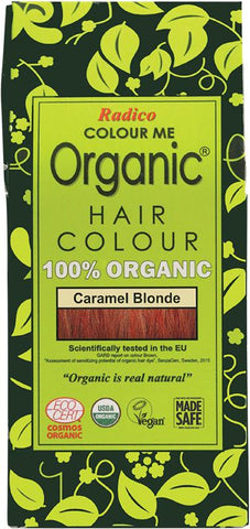 RADICO Colour Me Organic Hair Colour Powder Caramel Blonde