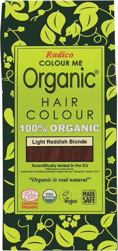 RADICO Colour Me Organic Hair Colour Powder Light Red Blonde