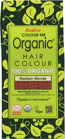 RADICO Colour Me Organic Hair Colour Powder Reddish Blonde