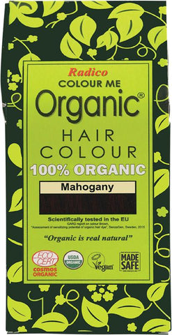 RADICO Colour Me Organic Hair Colour Powder Mahogany