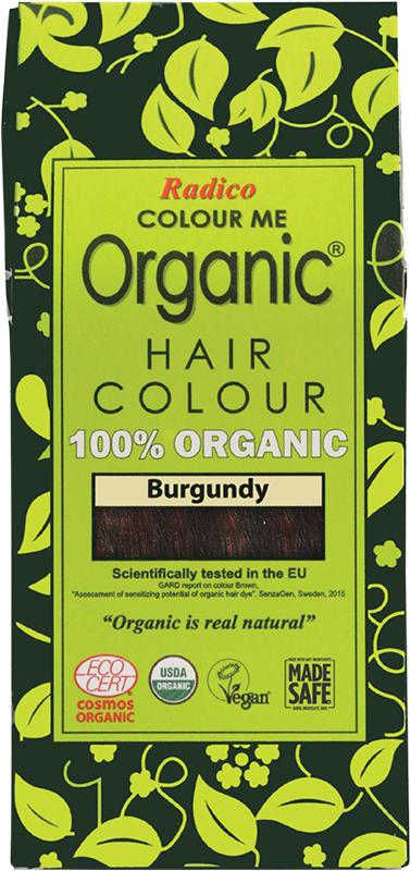 RADICO Colour Me Organic Hair Colour Powder Burgundy