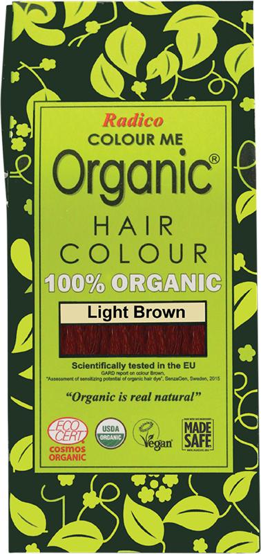 RADICO Colour Me Organic Hair Colour Powder Light Brown