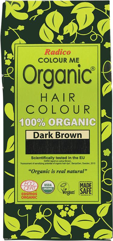 Radico Colour Me Organic Hair Colour Powder Dark Brown