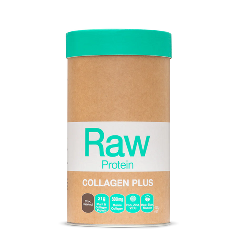Amazonia RAW Protein Collagen Plus Choc Hazelnut