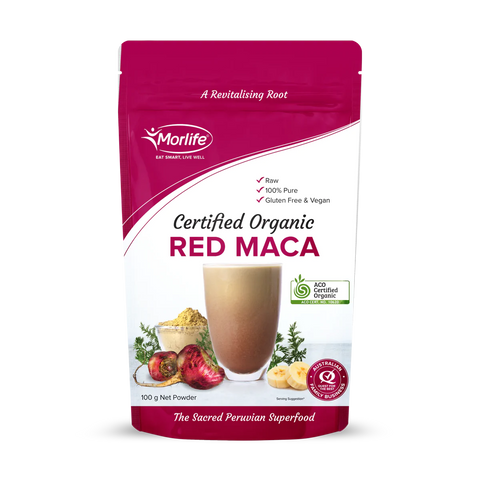 Morlife Certified Organic Maca Red Powder