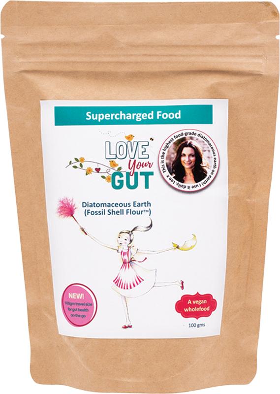 SUPERCHARGED FOOD Love Your Gut Powder Diatomaceous Earth