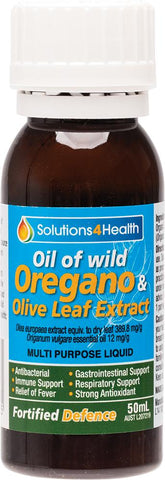 Solutions4Health Fortified Defence Wild Oregano