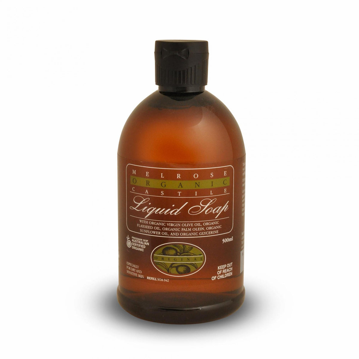 Melrose Organic Castile Soap Original Refill