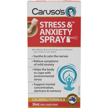 Carusos Stress And Anxiety Spray
