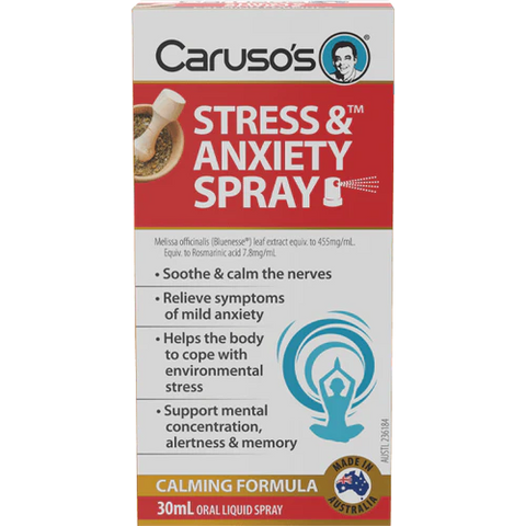 Carusos Stress And Anxiety Spray