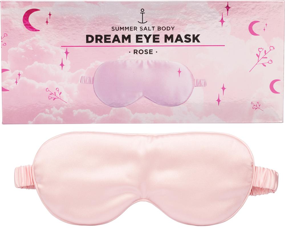 SUMMER SALT BODY Dream Eye Mask Rose (Satin & Spandex)