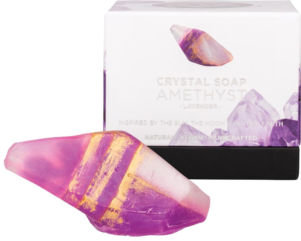 SUMMER SALT BODY Crystal Soap Amethyst Lavender