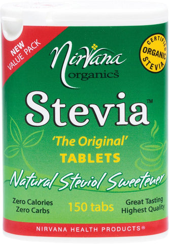 NIRVANA ORGANICS Stevia Tablets