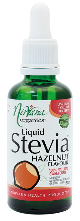 NIRVANA ORGANICS Liquid Stevia Hazelnut