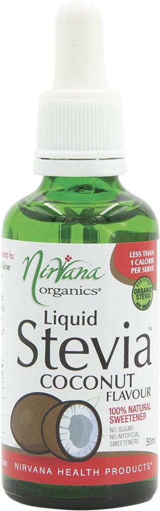 Nirvana Organics Liquid Stevia Coconut