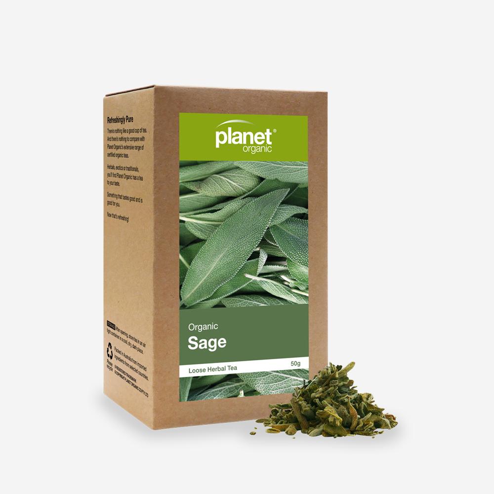 Planet Organic Sage Loose Herbal Tea