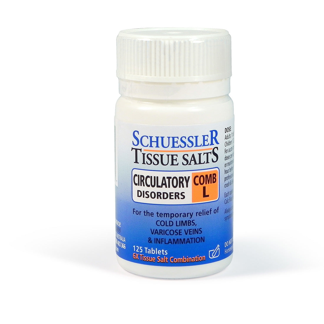 Martin & Pleasance Schuessler Tissue Salts Comb L (Circulatory Disorders)