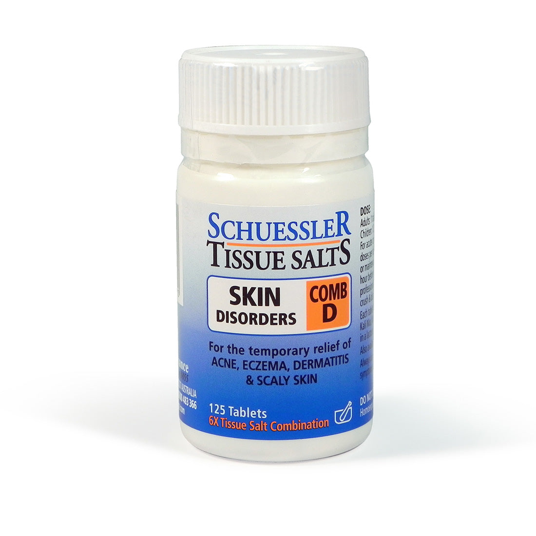 Martin & Pleasance Schuessler Tissue Salts Comb D (Skin Disorders)