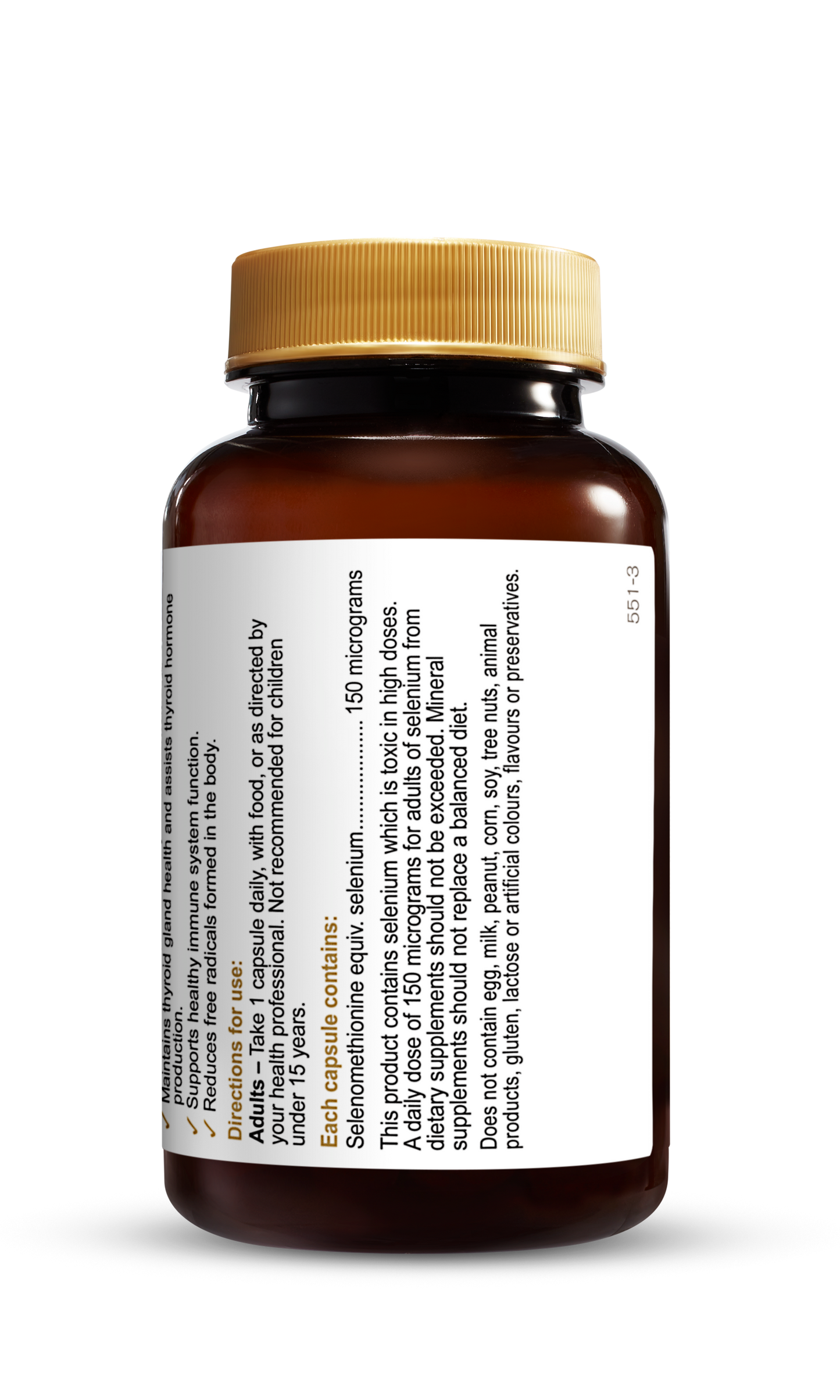 Herbs of Gold - Selenium 150 Max