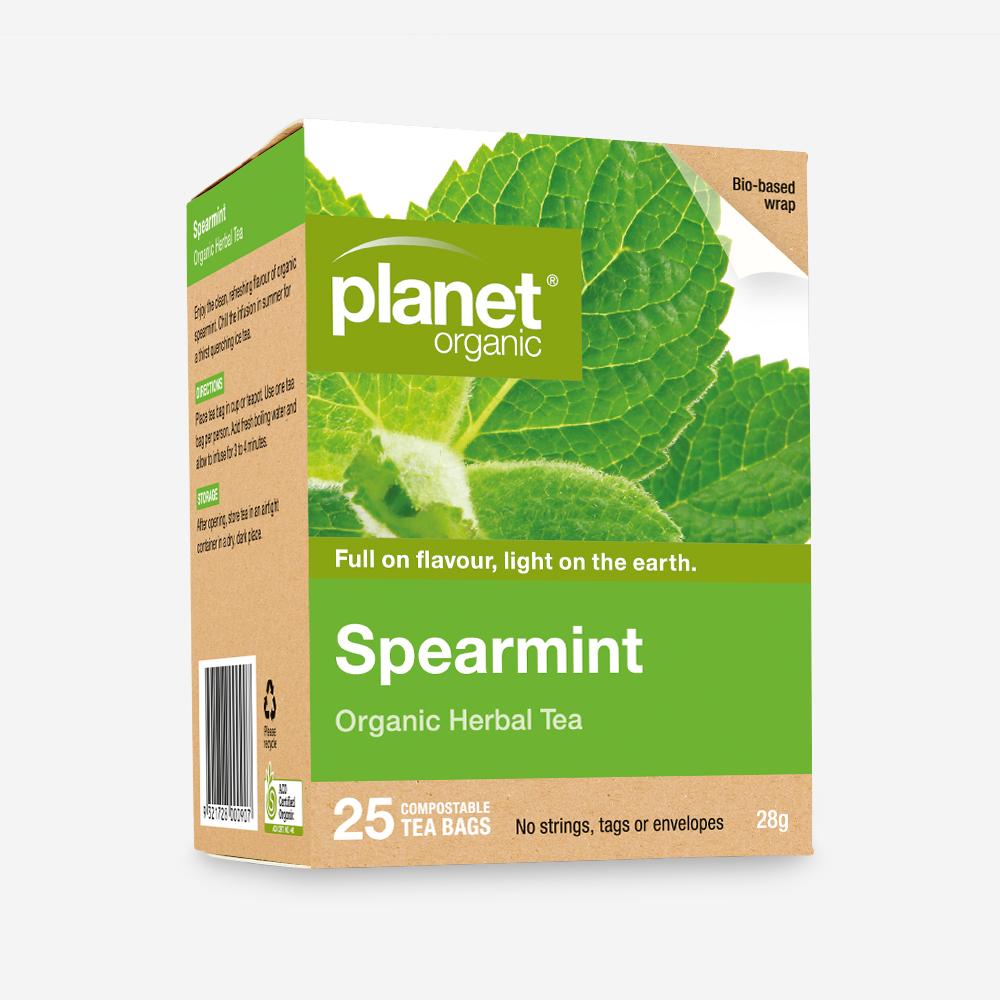 Planet Organic Tea Bags Spearmint