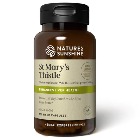 Nature's Sunshine St. Mary's Thistle 550mg