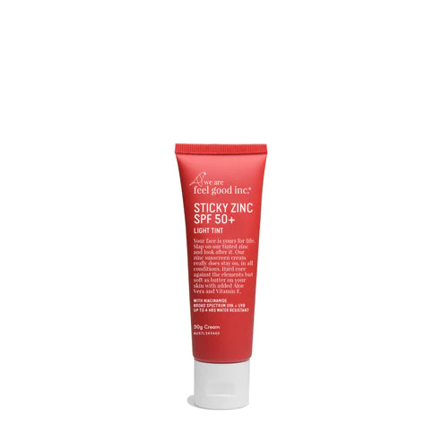 We Are Feel Good Inc Sticky Zinc SPF50+ Light Tint