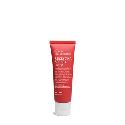 We Are Feel Good Inc Sticky Zinc SPF50+ Light Tint